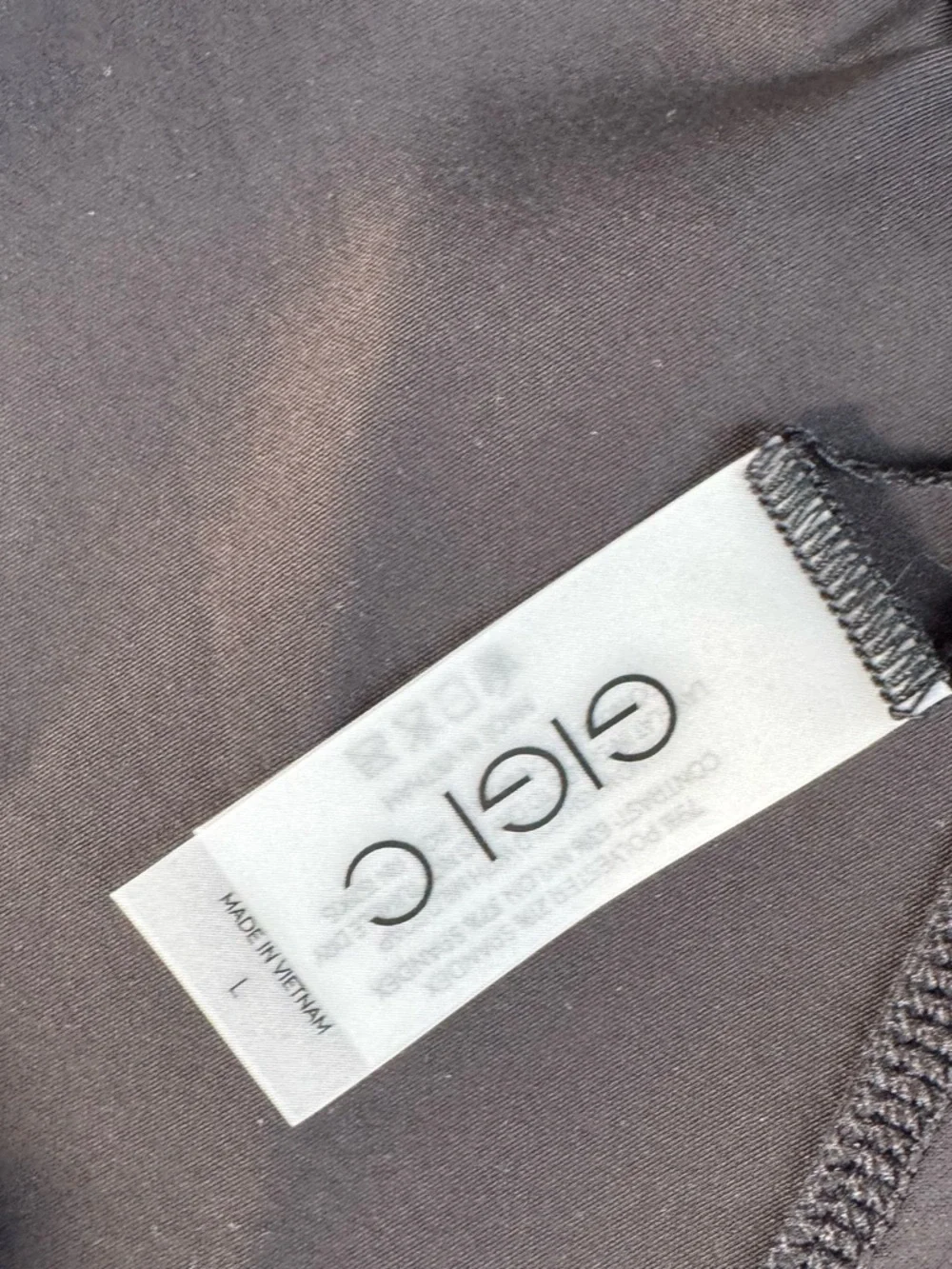 Gigi C Paris One-Piece Monokini in Black & White | LARGE NWT - Picture 8 of 10